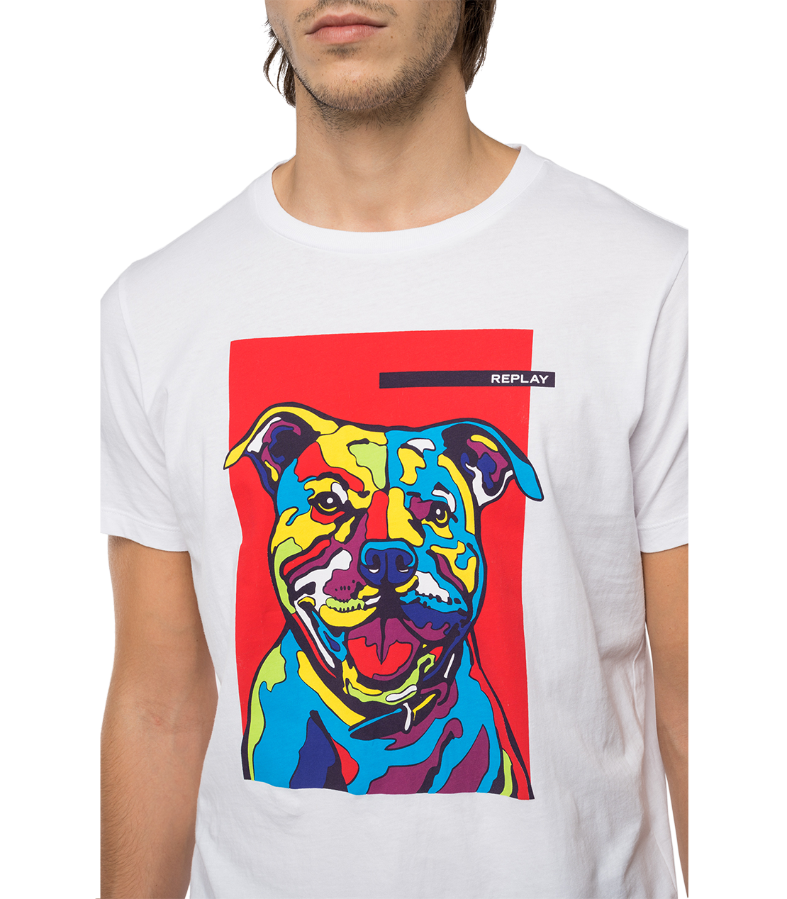 ベーシックジャージー DogプリントTシャツ 詳細画像 ホワイト 5